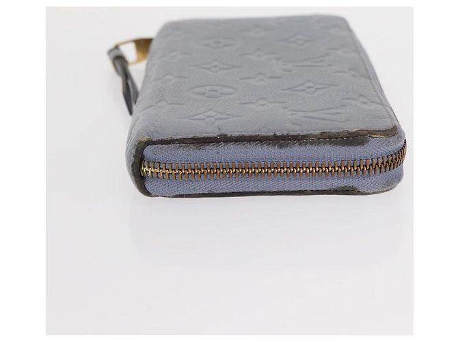 LOUIS VUITTON Zippy Wallet Empreinte Lang Wallet Lila M60570 LV Auth 149488 - Ansicht 3