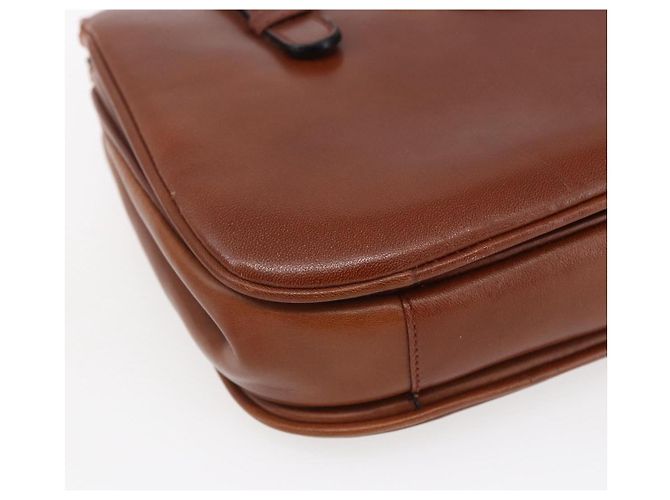 Céline Borsa a mano CELINE in pelle nera e oro Auth 152849 Nero D'oro - vista 14