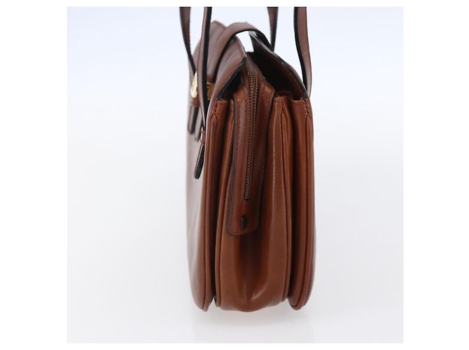 Céline Borsa a mano CELINE in pelle nera e oro Auth 152849 Nero D'oro - vista 4