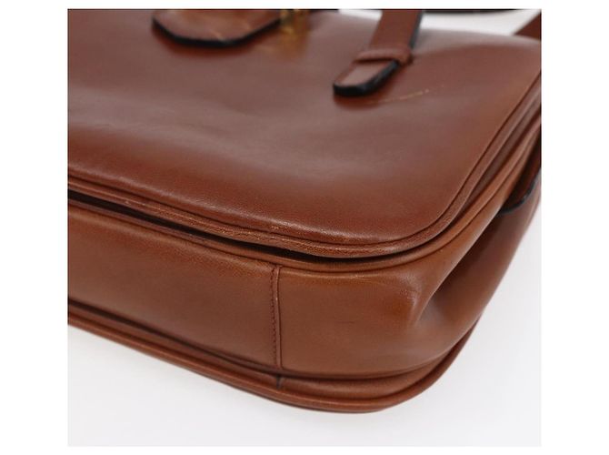 Céline Borsa a mano CELINE in pelle nera e oro Auth 152849 Nero D'oro - vista 9