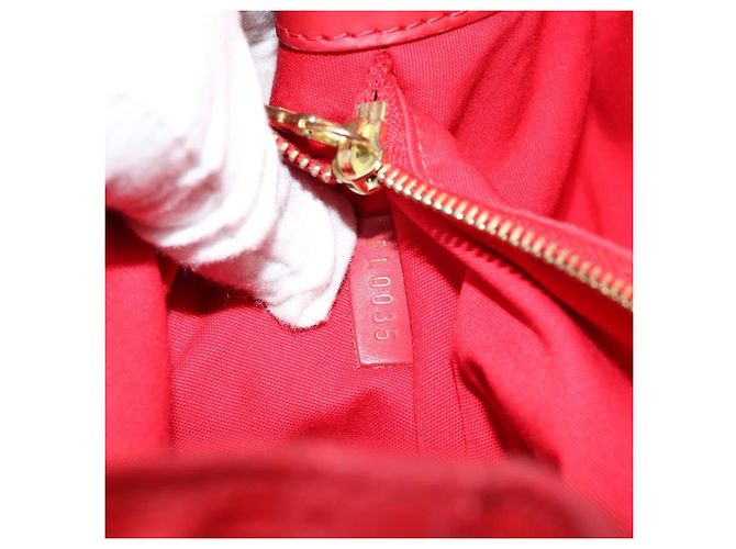 LOUIS VUITTON Borsa a Spalla Epi Mandala MM Rossa M5889E LV Auth 150251 Rosso - vista 12