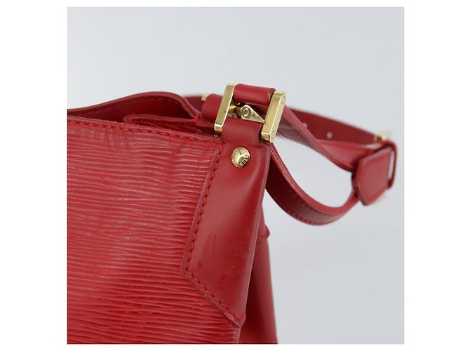 LOUIS VUITTON Borsa a Spalla Epi Mandala MM Rossa M5889E LV Auth 150251 Rosso - vista 17