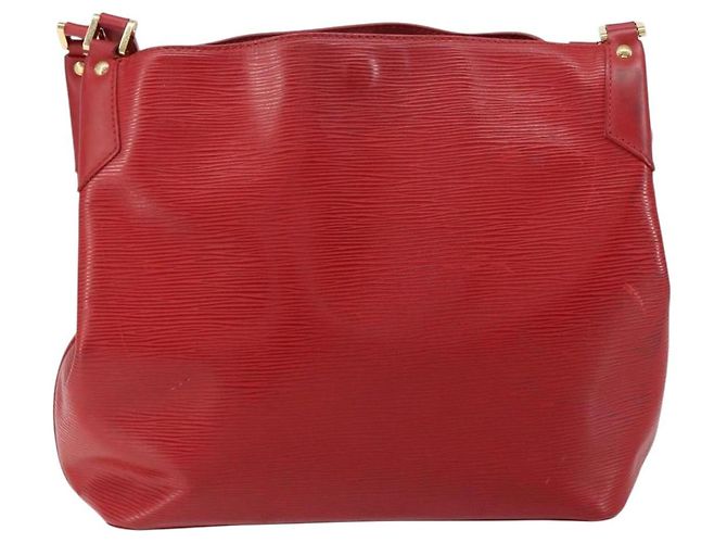LOUIS VUITTON Borsa a Spalla Epi Mandala MM Rossa M5889E LV Auth 150251 Rosso - vista 2