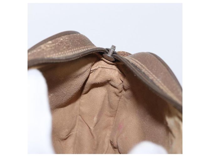 Sac Sherry Line GG Supreme Web de GUCCI en PVC beige et or 89 02 066 Auth 152906 Doré - vue 18