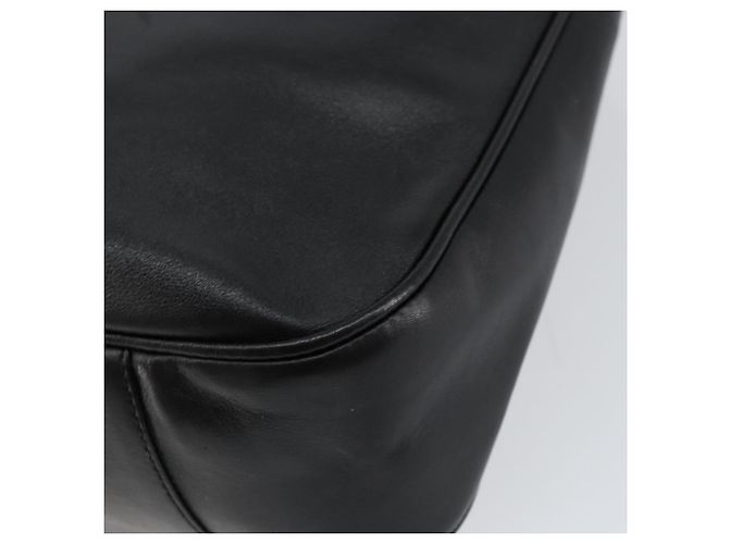 Borsa a mano in pelle Gucci Bamboo oro nero 001 2123 1577 Auth gh1288 D'oro - vista 15