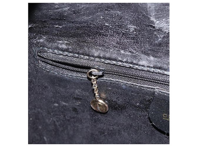 Borsa a mano in pelle Gucci Bamboo oro nero 001 2123 1577 Auth gh1288 D'oro - vista 20
