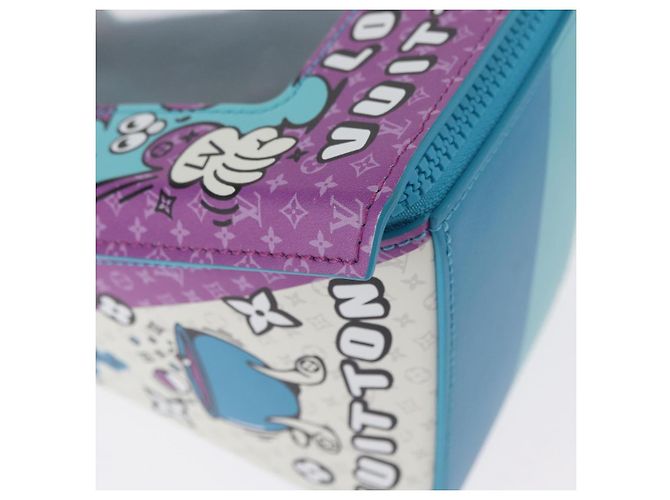 LOUIS VUITTON Borsa a Mano Monogram Sandwich Box Blu M82029 LV Auth 154627SM Monogramma - vista 15