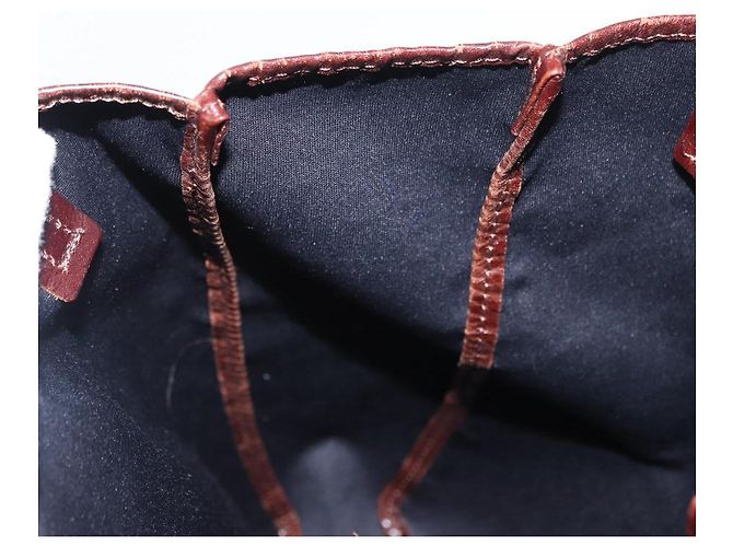 FENDI Zucca Canvas Handtasche Schwarz Braun Silber Authentisch 152992 - Ansicht 17