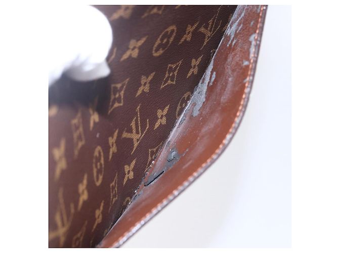 LOUIS VUITTON Pochette Uomo Monogram Borsa a Mano M51795 LV Auth 153201 Monogramma - vista 11