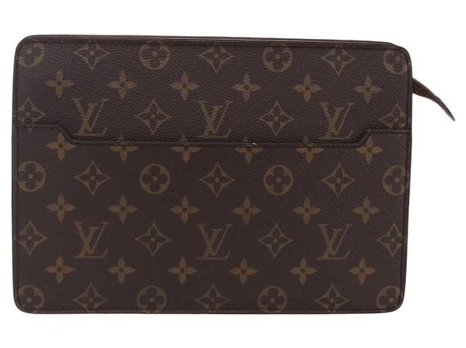 LOUIS VUITTON Pochette Uomo Monogram Borsa a Mano M51795 LV Auth 153201 Monogramma - vista 13