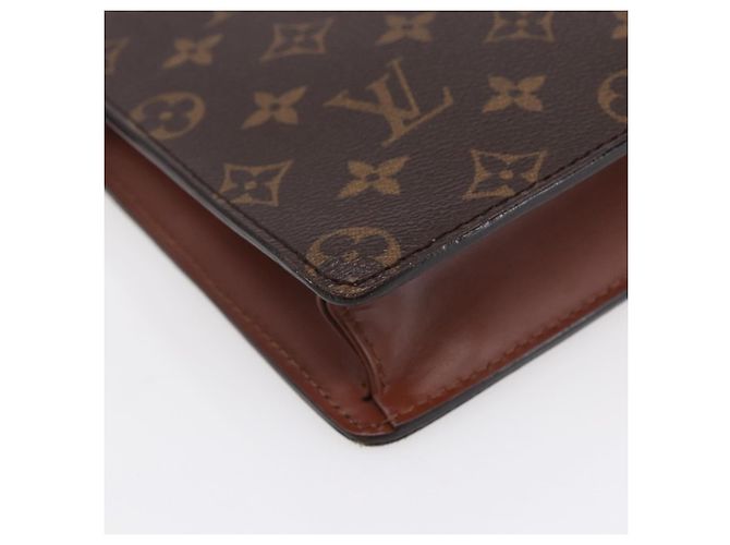 LOUIS VUITTON Pochette Uomo Monogram Borsa a Mano M51795 LV Auth 153201 Monogramma - vista 16