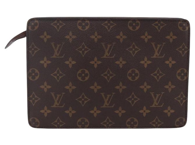 LOUIS VUITTON Pochette Uomo Monogram Borsa a Mano M51795 LV Auth 153201 Monogramma - vista 2
