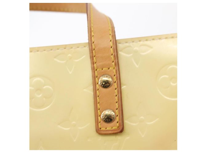 LOUIS VUITTON Borsa a Mano Monogram Vernis Reade PM Perle M91336 LV Auth 154363 - vista 19