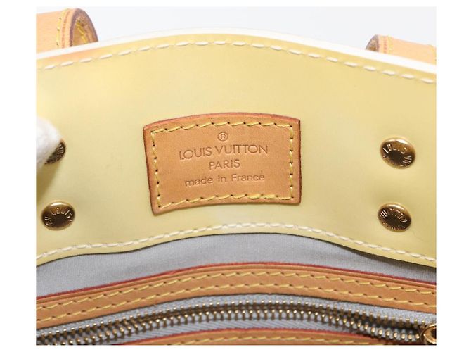 LOUIS VUITTON Borsa a Mano Monogram Vernis Reade PM Perle M91336 LV Auth 154363 - vista 20