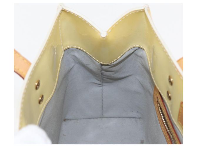 LOUIS VUITTON Borsa a Mano Monogram Vernis Reade PM Perle M91336 LV Auth 154363 - vista 22