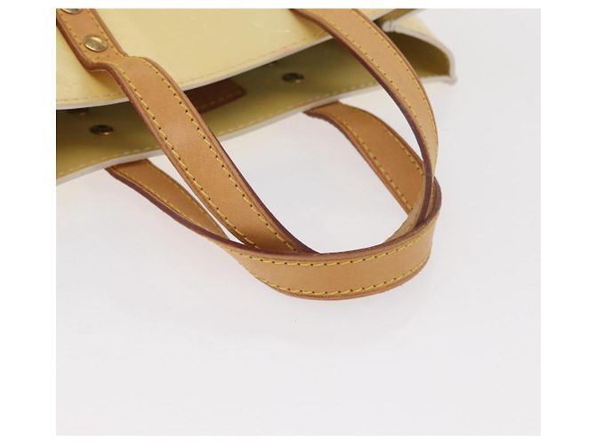 LOUIS VUITTON Borsa a Mano Monogram Vernis Reade PM Perle M91336 LV Auth 154363 - vista 8