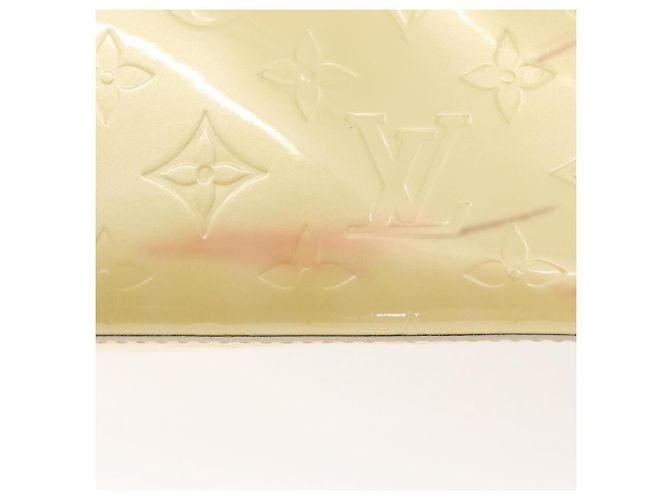 LOUIS VUITTON Borsa a Mano Monogram Vernis Reade PM Perle M91336 LV Auth 154363 - vista 9