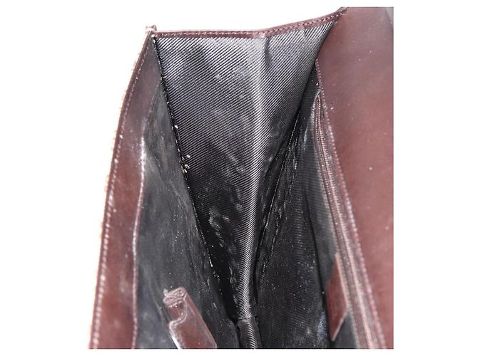 Bolsa de Mão GUCCI GG Supreme PVC Bege Prata 34044 Auth ep12061 - vista 20