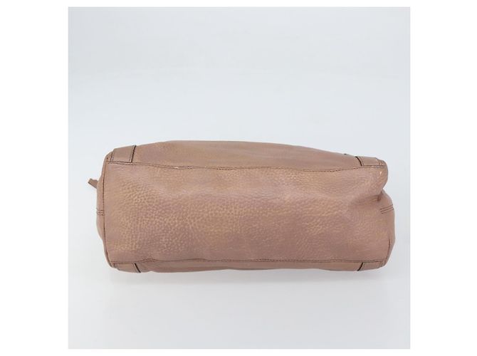 Borsa a mano in pelle rosa oro GUCCI 323675 Auth ka258 D'oro - vista 5