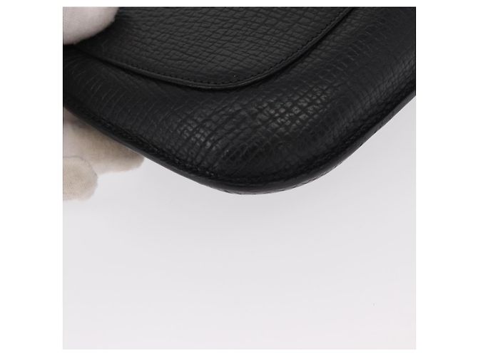 Pochette Accessorio LOEWE Pelle Nera Argento Auth yk19756 Nero - vista 14