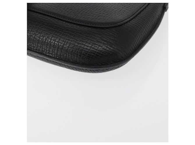 Pochette Accessorio LOEWE Pelle Nera Argento Auth yk19756 Nero - vista 17