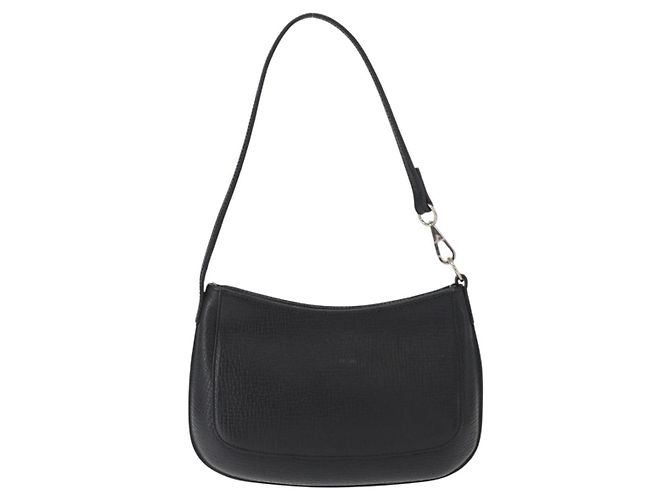 Pochette Accessorio LOEWE Pelle Nera Argento Auth yk19756 Nero - vista 2