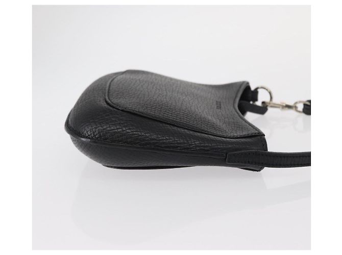 Pochette Accessorio LOEWE Pelle Nera Argento Auth yk19756 Nero - vista 3