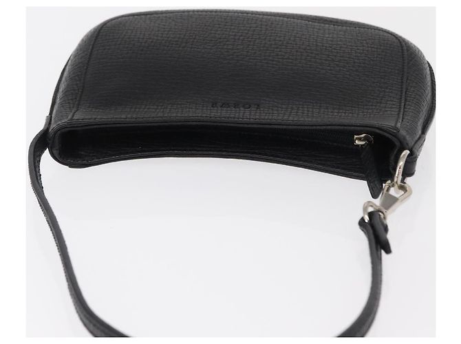 Pochette Accessorio LOEWE Pelle Nera Argento Auth yk19756 Nero - vista 6