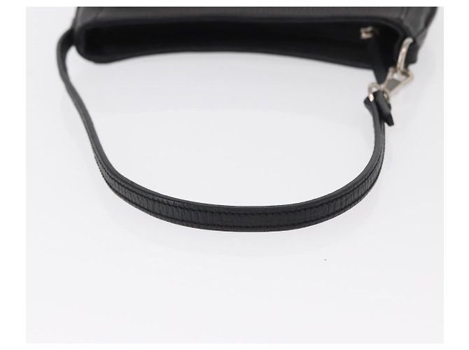Pochette Accessorio LOEWE Pelle Nera Argento Auth yk19756 Nero - vista 7