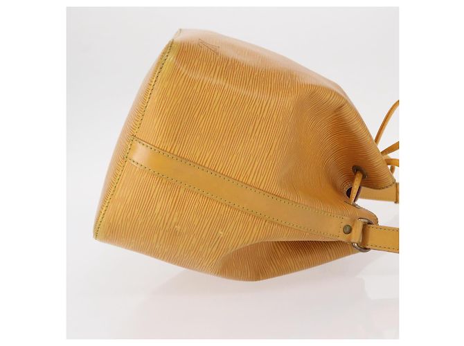 Noe LOUIS VUITTON Borsa a Spalla Petit Noé Epi Gialla M44109 LV Auth BA8332 Giallo - vista 3