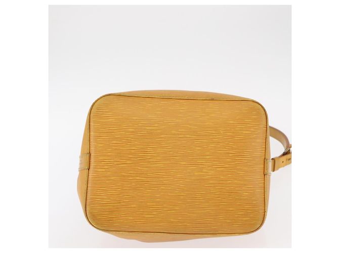 Noe LOUIS VUITTON Borsa a Spalla Petit Noé Epi Gialla M44109 LV Auth BA8332 Giallo - vista 6