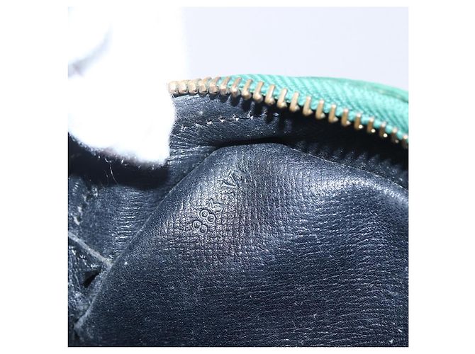 LOUIS VUITTON Bolsa de Ombro Epi Jeune Fille MM Verde M52154 LV Auth ka206 - vista 12