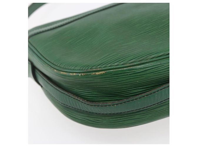 LOUIS VUITTON Bolsa de Ombro Epi Jeune Fille MM Verde M52154 LV Auth ka206 - vista 17