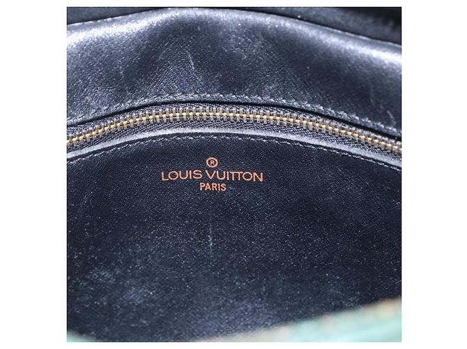 LOUIS VUITTON Bolsa de Ombro Epi Jeune Fille MM Verde M52154 LV Auth ka206 - vista 19