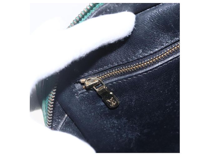 LOUIS VUITTON Bolsa de Ombro Epi Jeune Fille MM Verde M52154 LV Auth ka206 - vista 20