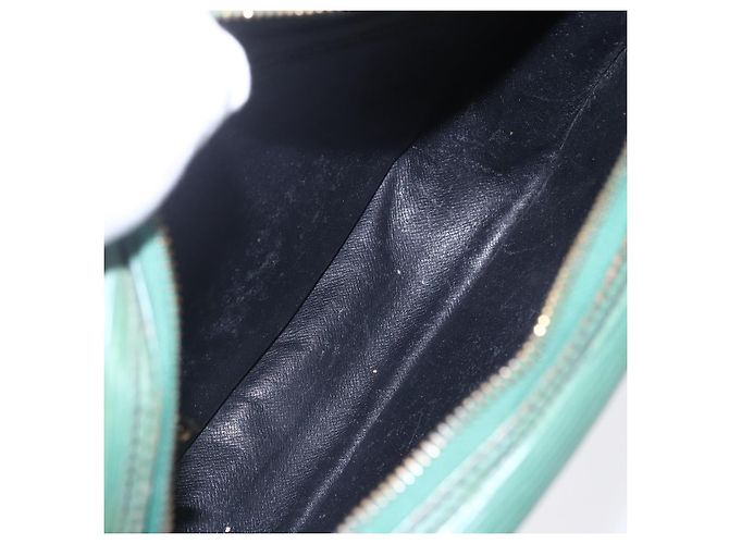 LOUIS VUITTON Bolsa de Ombro Epi Jeune Fille MM Verde M52154 LV Auth ka206 - vista 9