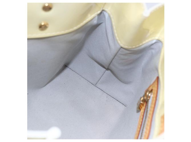 LOUIS VUITTON Monogram Vernis Reade PM Borsa a Mano Grigia M91145 LV Auth hk3182 Grigio - vista 18