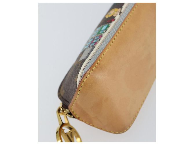 LOUIS VUITTON Monogram Vivienne Stiftetui Elizabeth GI0828 LV Auth 149287 Gelb Monogramm - Ansicht 14