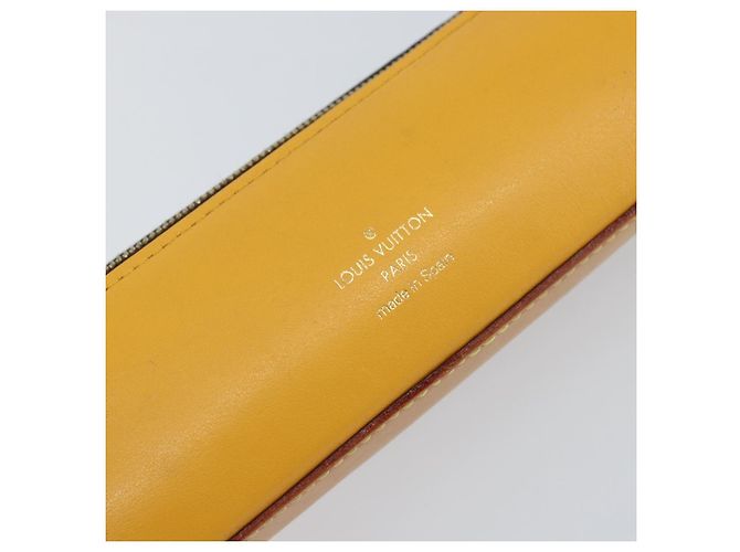 LOUIS VUITTON Monogram Vivienne Stiftetui Elizabeth GI0828 LV Auth 149287 Gelb Monogramm - Ansicht 8