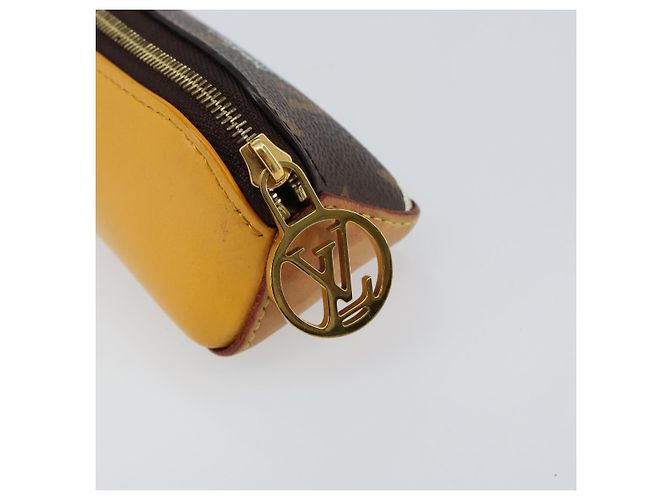 LOUIS VUITTON Monogram Vivienne Stiftetui Elizabeth GI0828 LV Auth 149287 Gelb Monogramm - Ansicht 9