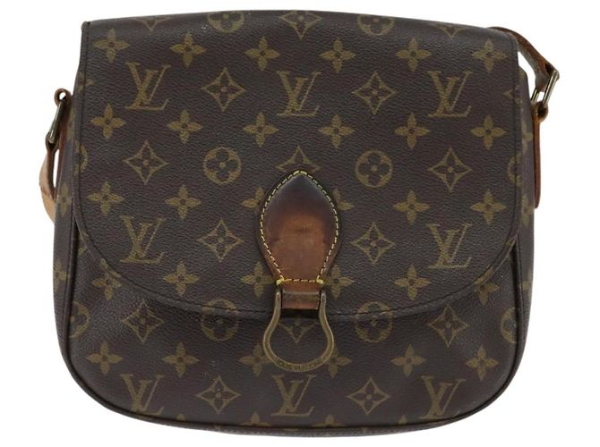 LOUIS VUITTON Monogram Saint Cloud GM Schultertasche M51242 LV Auth 150423 Monogramm - Ansicht 13