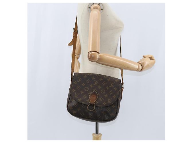 LOUIS VUITTON Monogram Saint Cloud GM Schultertasche M51242 LV Auth 150423 Monogramm - Ansicht 24