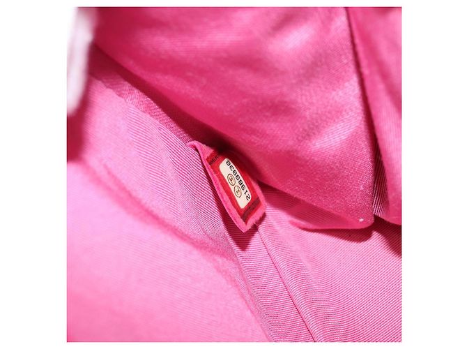 CHANEL Mini Matelassé Borsa a Spalla con Catena in Pelle di Agnello Rosa Oro CC Auth 150617 D'oro - vista 12
