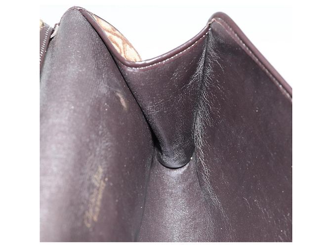 Bolso de Hombro de Lona Trotter Christian Dior Beige Dorado Auth 150566 - vista 20