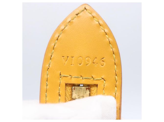 LOUIS VUITTON Borsa a Mano Epi Saint Jacques Gialla M52279 LV Auth 150504 Giallo - vista 12