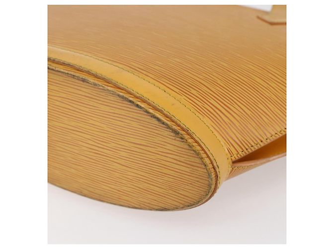 LOUIS VUITTON Borsa a Mano Epi Saint Jacques Gialla M52279 LV Auth 150504 Giallo - vista 15