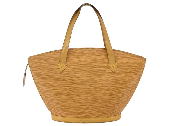 LOUIS VUITTON Borsa a Mano Epi Saint Jacques Gialla M52279 LV Auth 150504 Giallo - vista 2