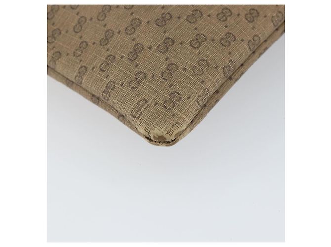Borsa tote in PVC beige della linea Sherry di GUCCI Micro GG Supreme Auth yk19729 - vista 11