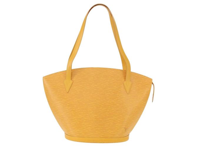 LOUIS VUITTON Borsa a Spalla Epi Saint Jacques Gialla M52269 Auth ka342 Giallo - vista 13