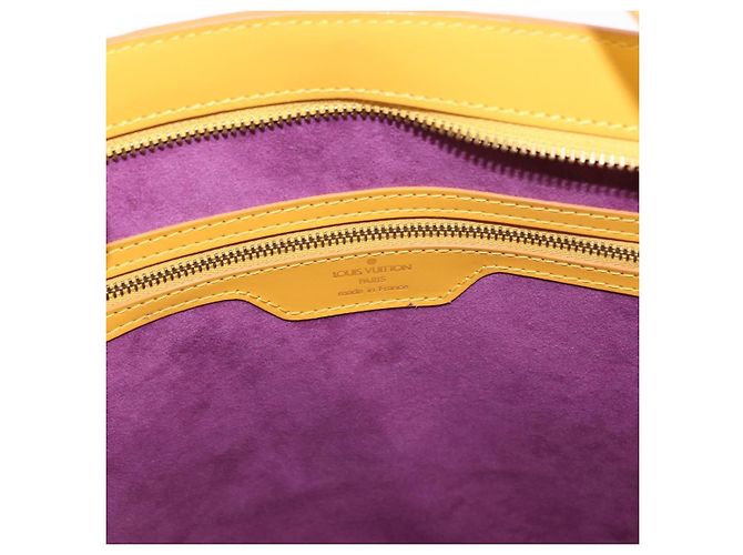 LOUIS VUITTON Borsa a Spalla Epi Saint Jacques Gialla M52269 Auth ka342 Giallo - vista 17